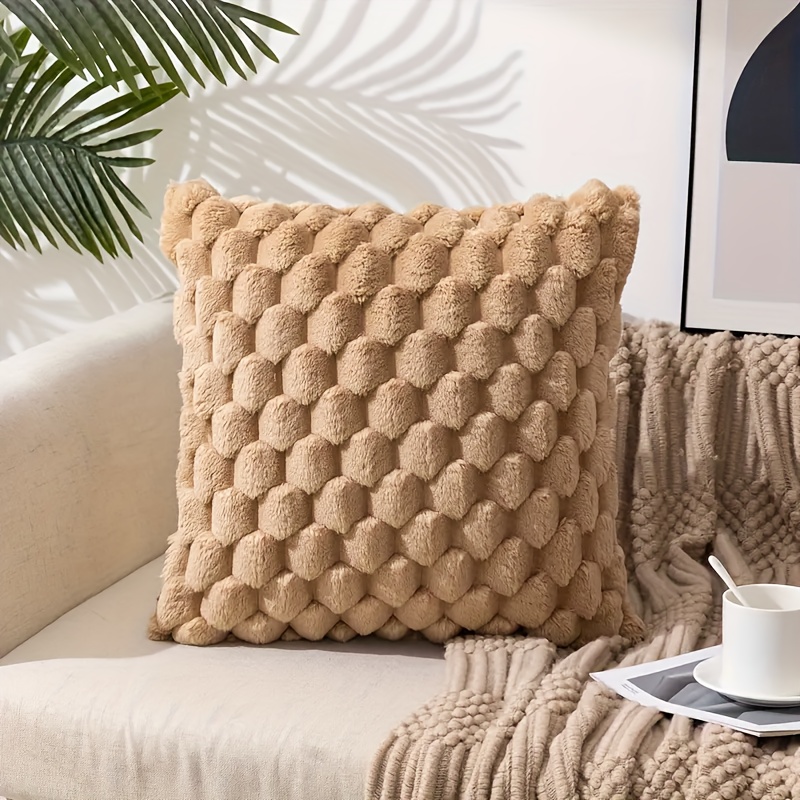 Throw Pillow Core, Fluffy Decorative Square Pillow Insert, Soft And  Comfortable White Pillow, Suitable For Bed And Sofa Couch Car Home Decor, -  Temu