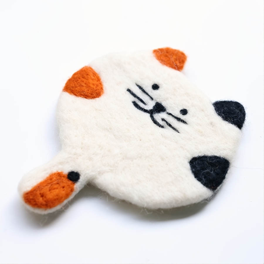 Cute And Absorbent Cat Coasters For Drinks Perfect For - Temu