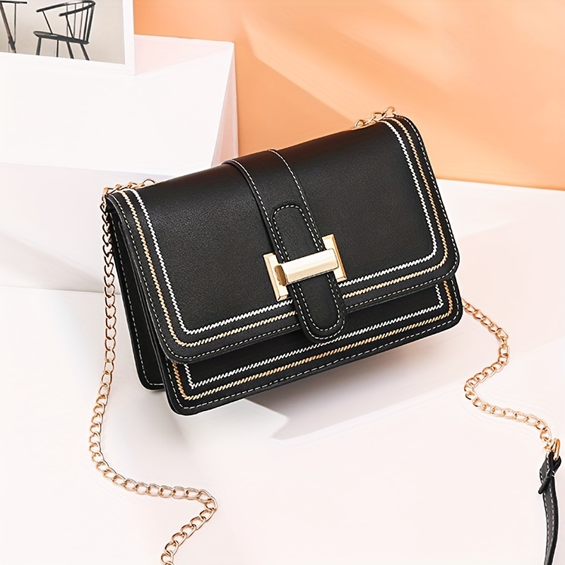 New Casual Thread Chain Crossbody Bags For Women Fashion Simple