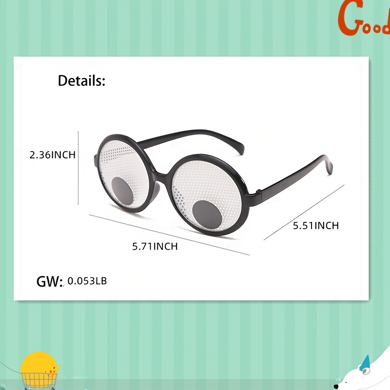 Googly Eyes Glasses Funny Costume Cosplay Glasses Wiggle Eyes