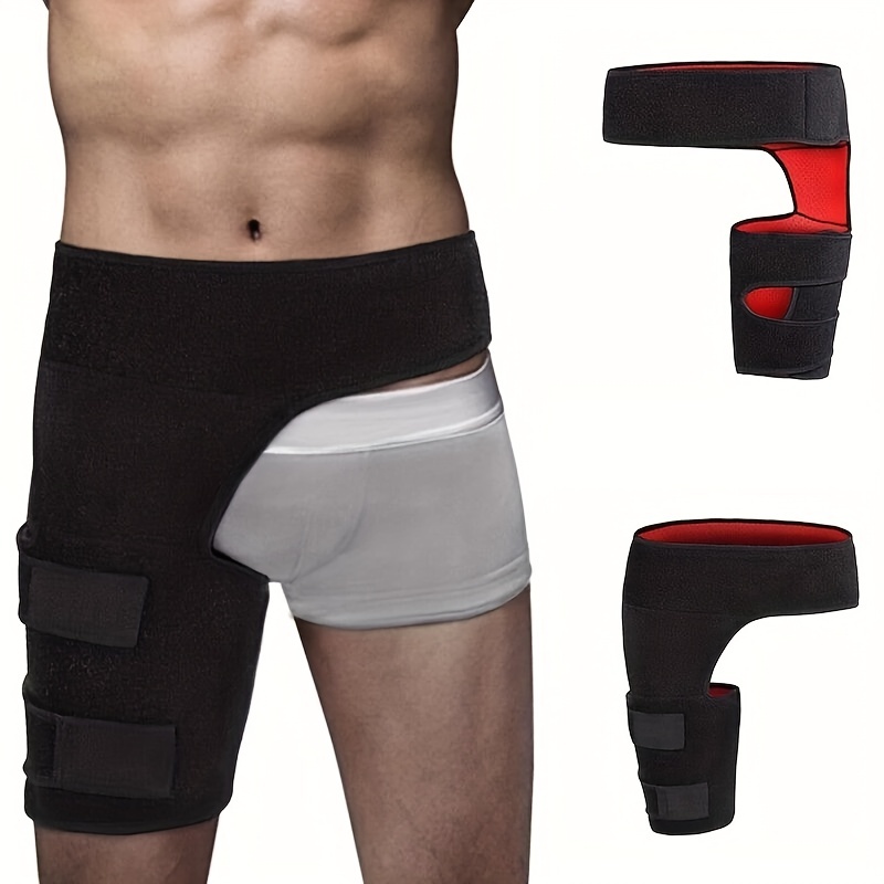 1 Pcs Groin Support And Hip Brace For Men Women Compression Wrap