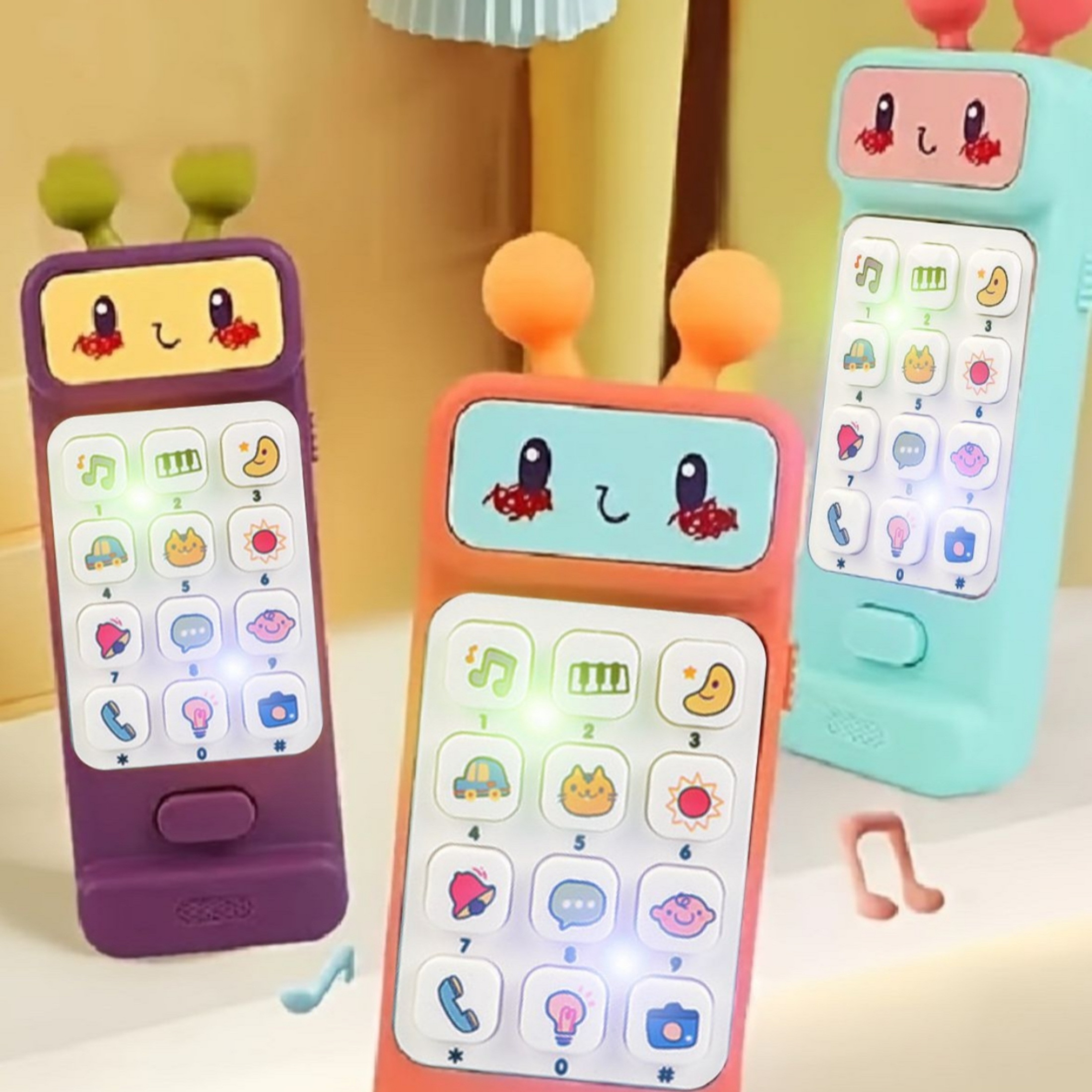 Jouet de téléphone portable pour enfants Jouets musicaux pour bébé