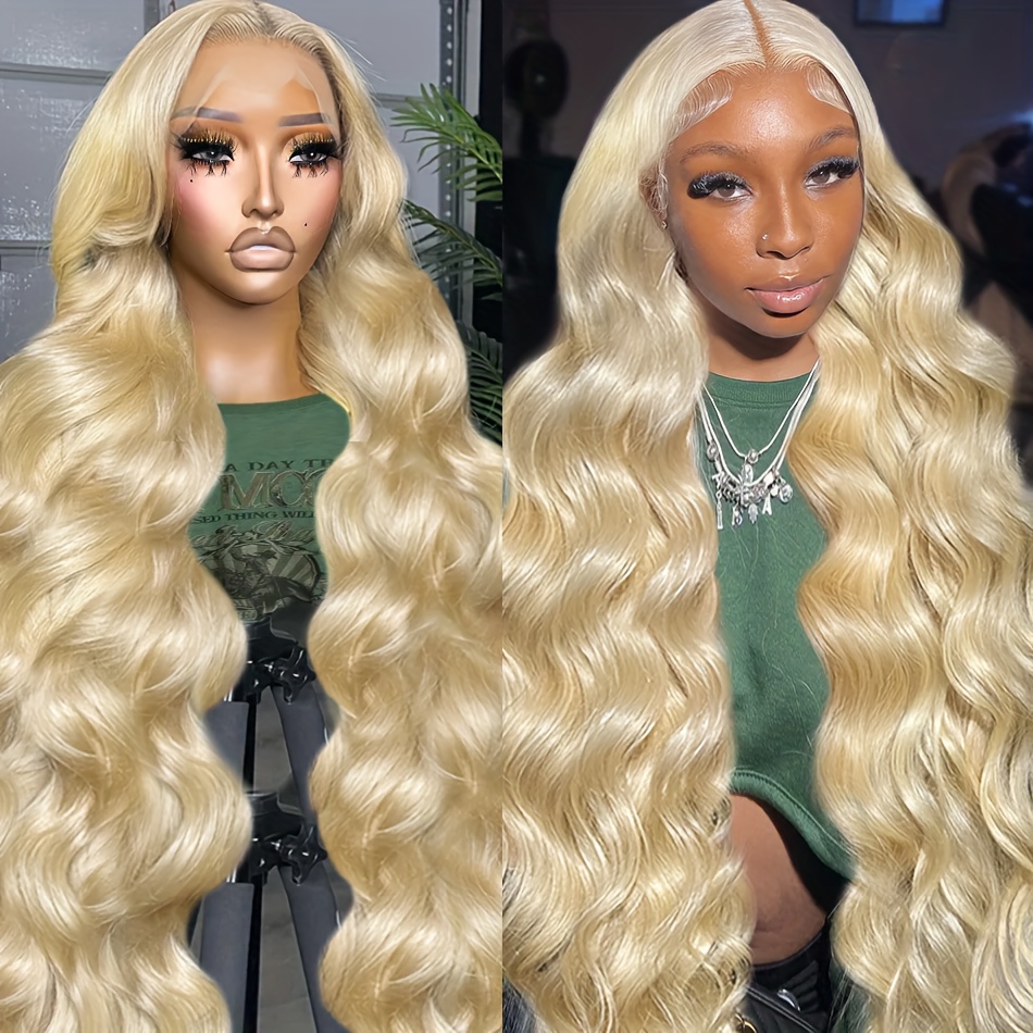 613 Frontal Blonde 13x4 Lace Frontal Closure Brazilian - Temu