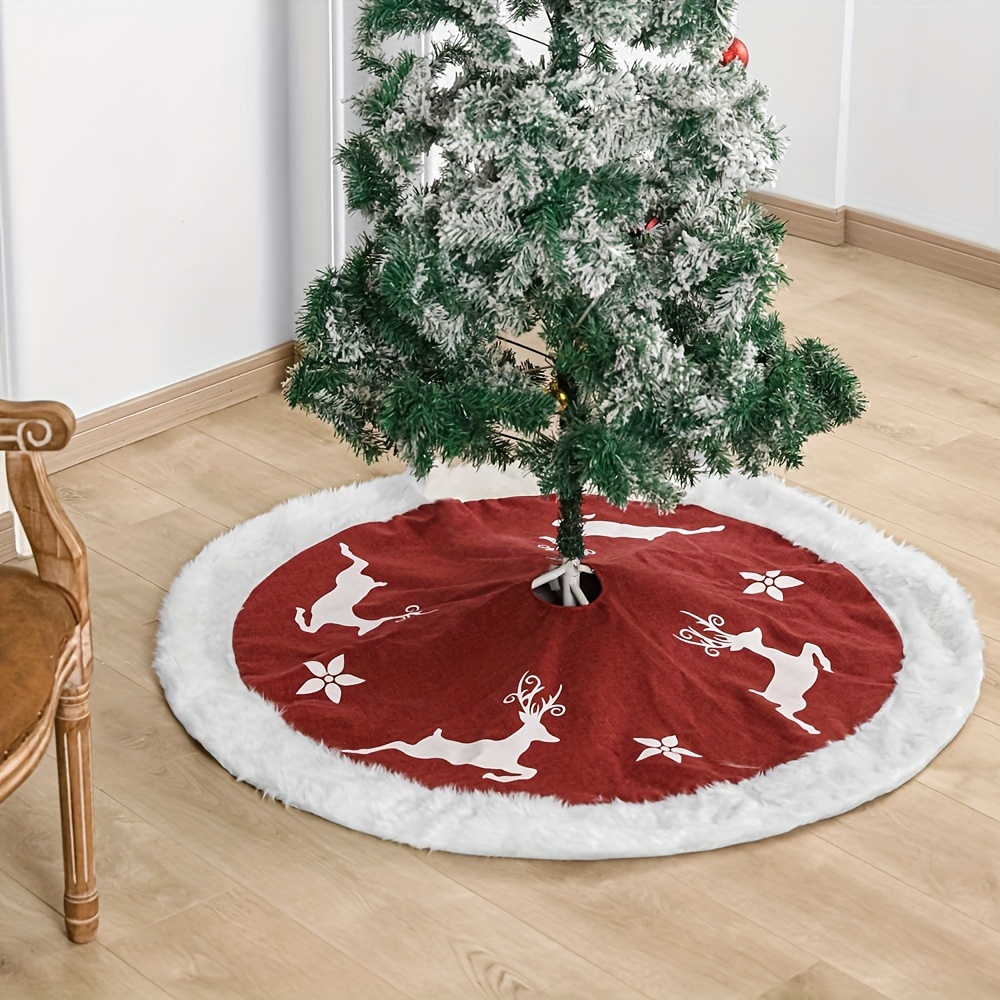 Linen tree outlet skirt