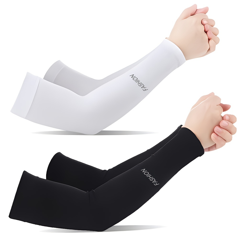 Uv Protection Ice Silk Sleeves Outdoor Activities Stay Cool - Temu  Philippines