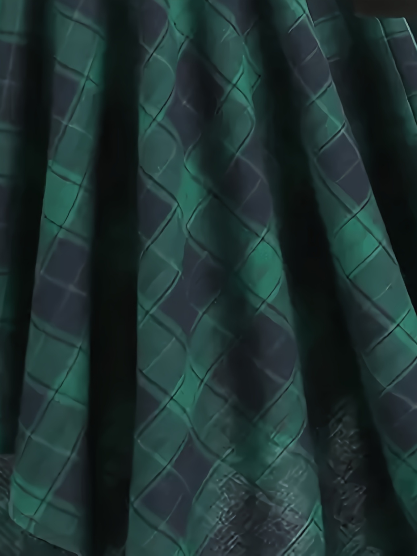 green plaid sweater dress Pinkblush Forest Green Plaid Knit Maternity Dress Medium main image 0