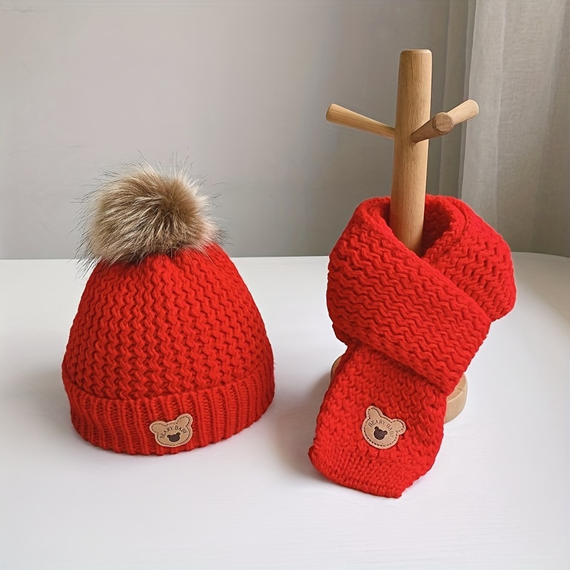 Acheter Petit ours chapeau femmes automne hiver laine chapeau