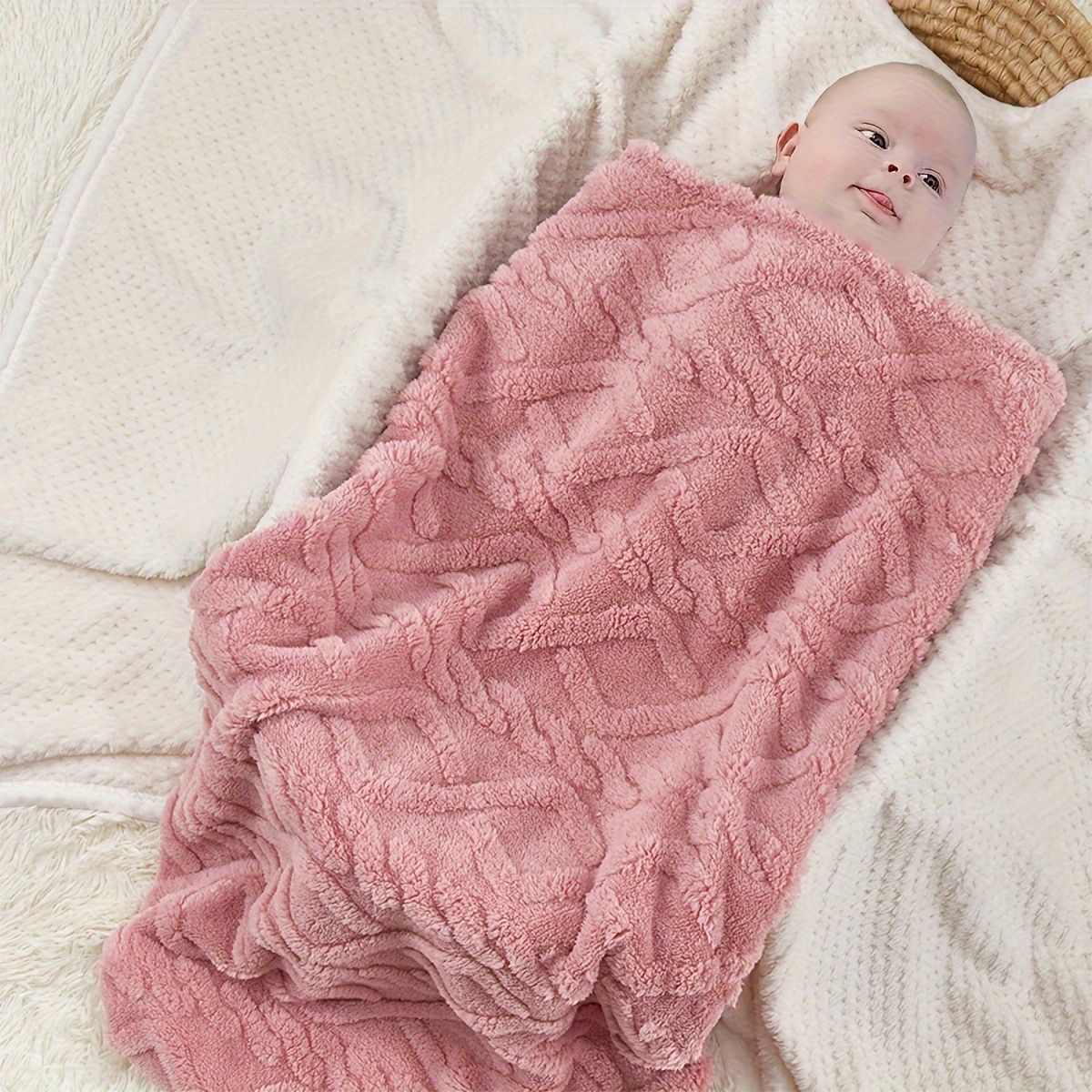 Manta Suave Bebé Envolver Saco Dormir Sacos Dormir Felpa - Temu Chile