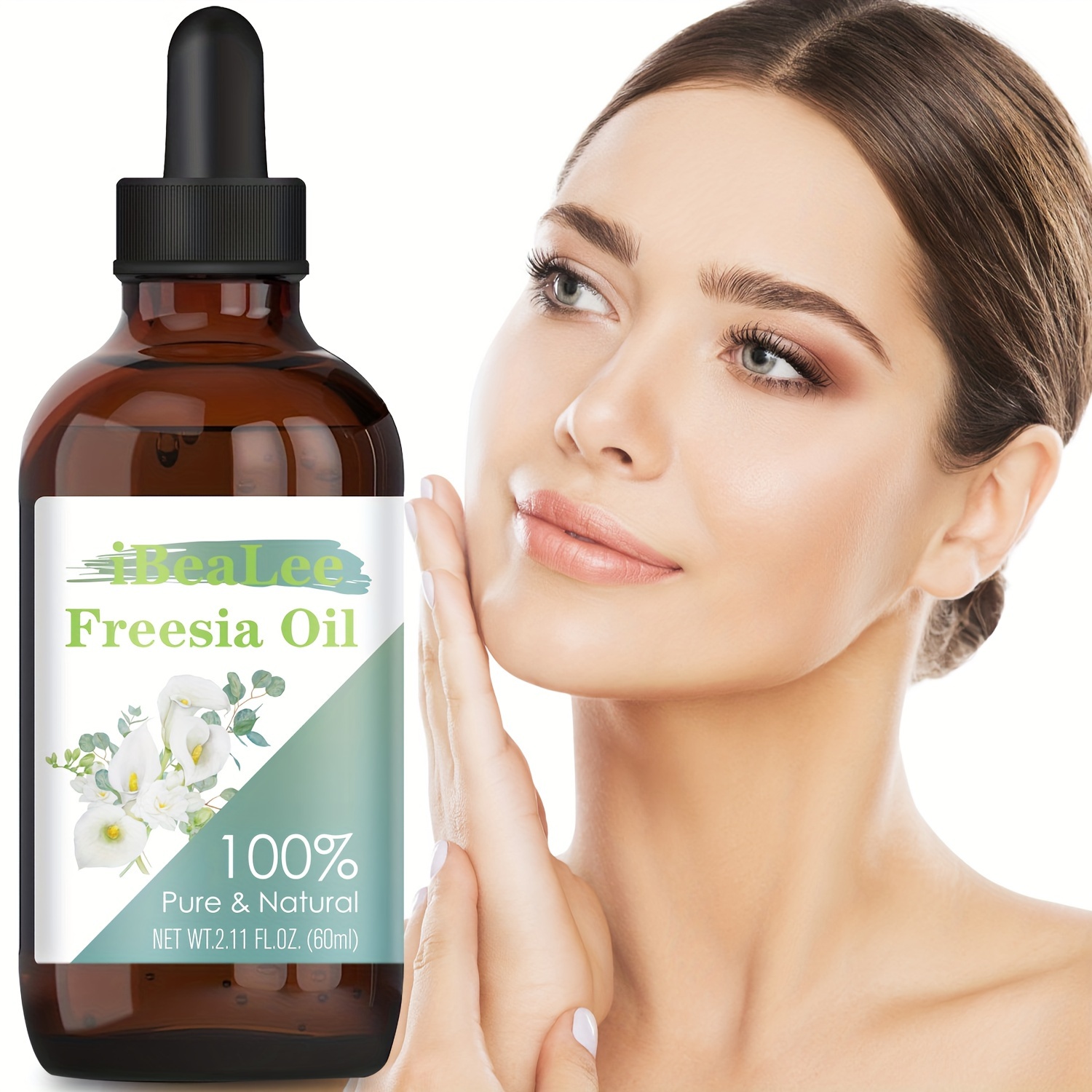 Freesia Flower Essential Oil, Therapeutic Grade, Fast Absorbing For Silky  Skin, Beneficial For Skincare And Haircare