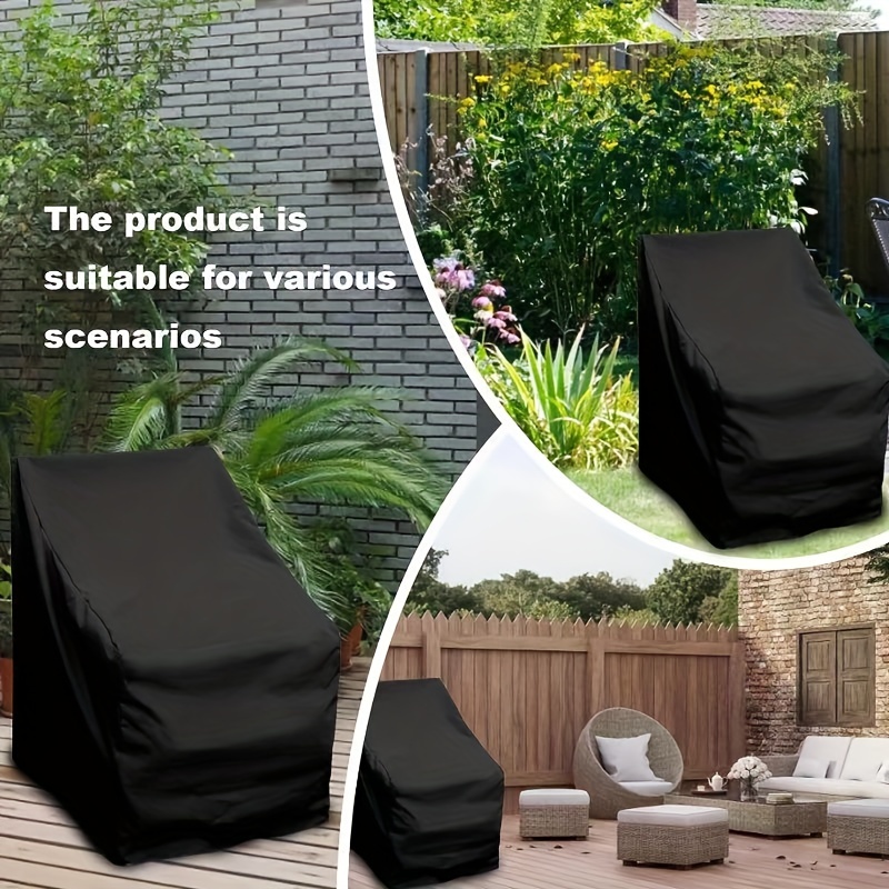 Housse de meubles de jardin avec housse de protection en tissu Oxfor 210D  imperméable coupe-vent