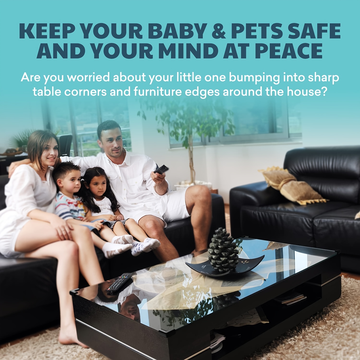 4pcs Corner Protector for Baby, Protectors Guards - Furniture
