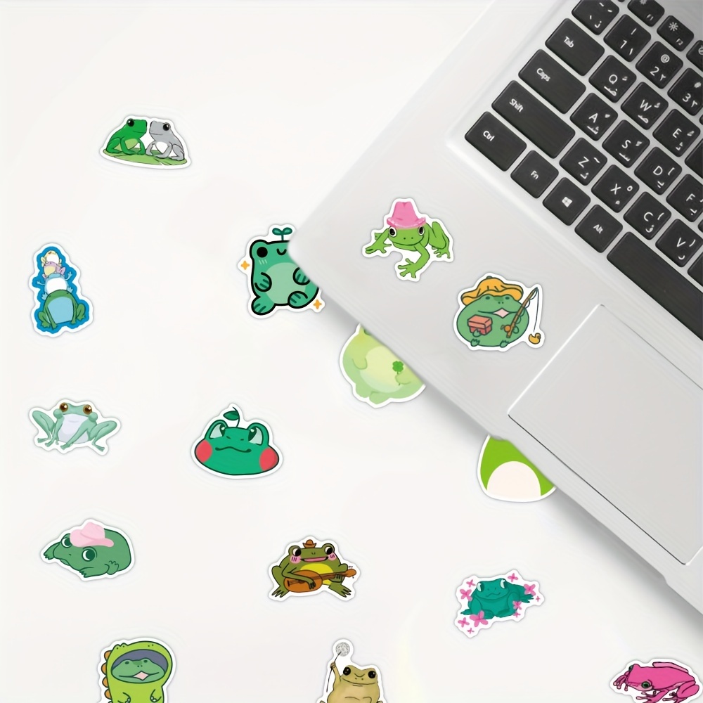 Frog Stickers, 50 PCS