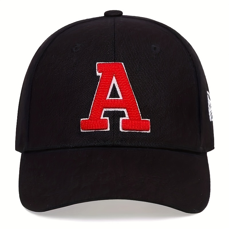 A Embroidery Baseball Cap Unisex Hip Hop Dad Hat Casual Solid Sun Hats