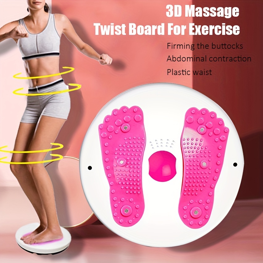 Twister Board Waist Twister Twist Disc Taille Formation Massage Des Pieds  Twist Pour Fitness Réduire Les Poches Équipements De Sports D'intérieur En  Plein Air - En Forme De Fleur De Prunier 