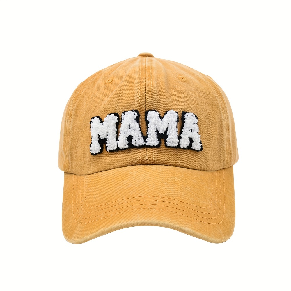 MAMA Patch Baseball Cap Sun Hat for Women
