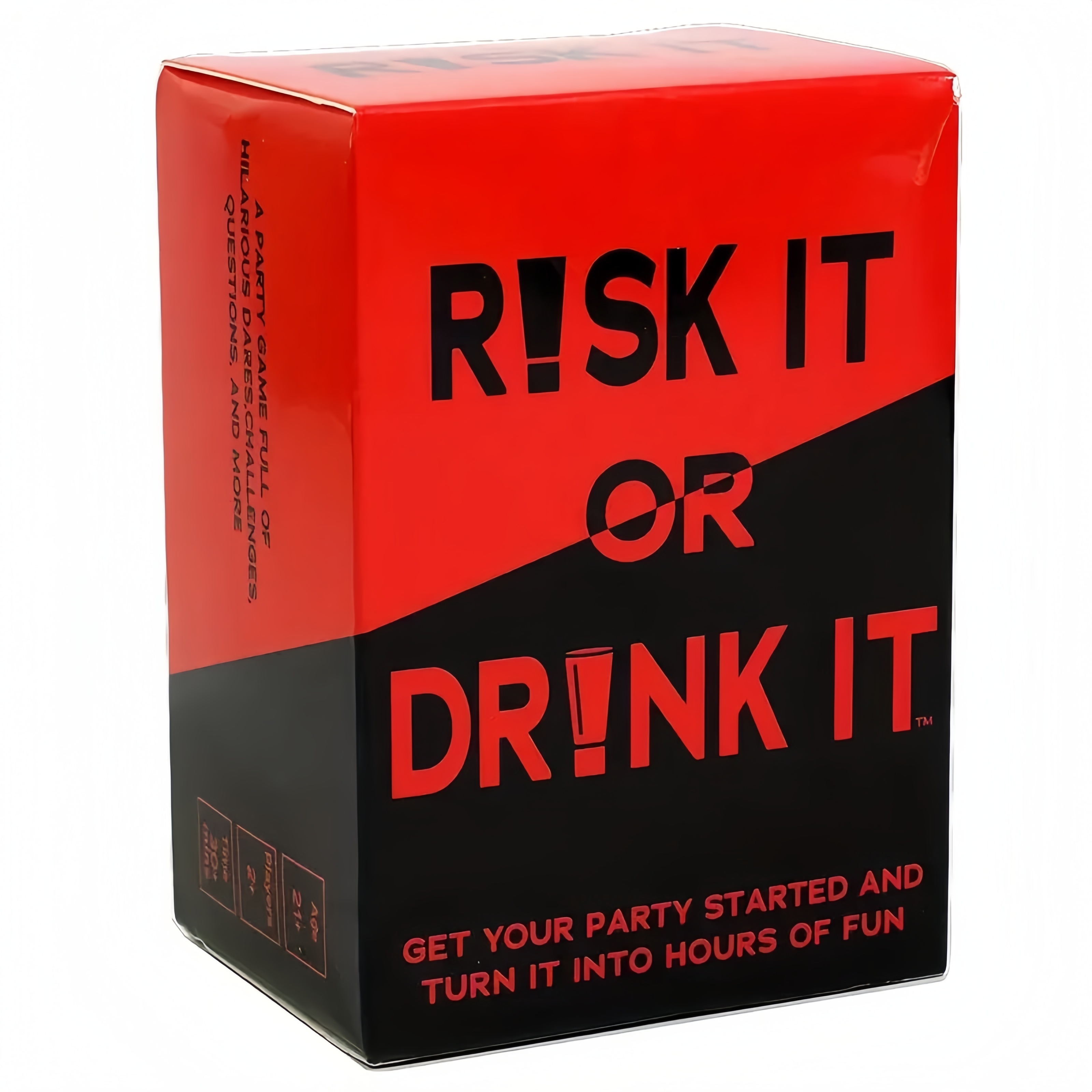 Risk It Or Drink It Gioco Carte Feste Adulti Divertente - Temu Italy