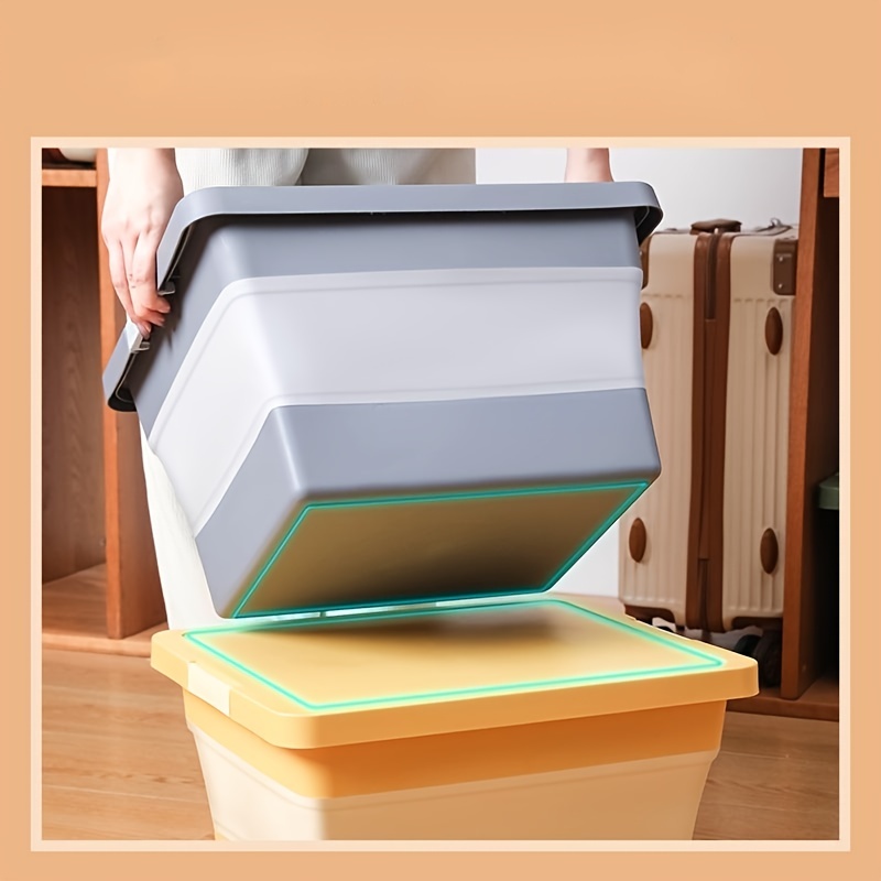 Folding Multifunctional Storage Box Collapsible Storage - Temu