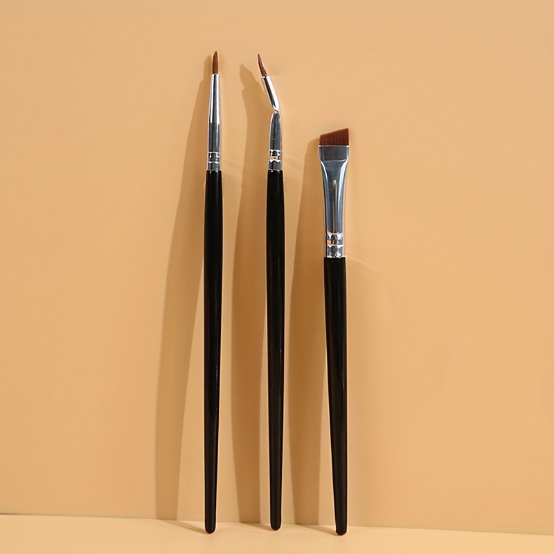 Fine Angled Eyeliner Brush, Ultra Thin Precision Makeup Brushes