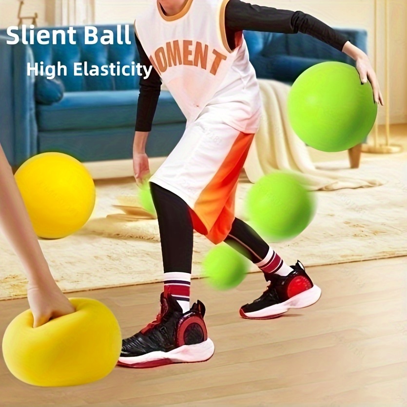 Bouncing Mute Ball Indoor Silent Basketball Foam Basketball - Temu Italy