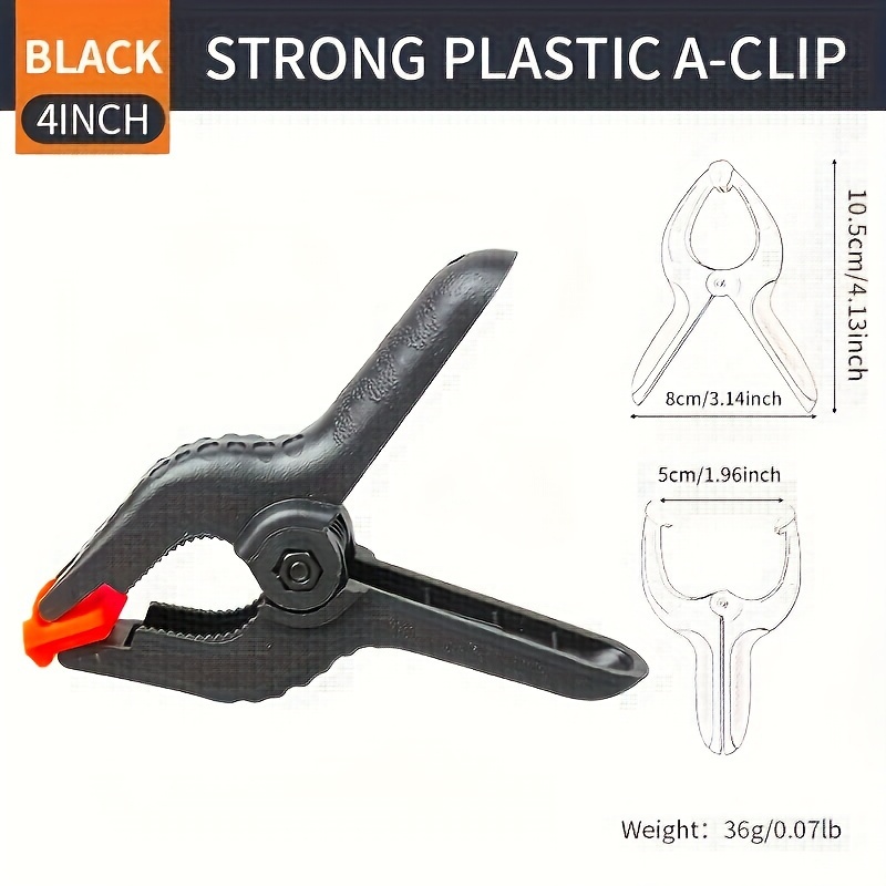 pince clip en plastique - www.