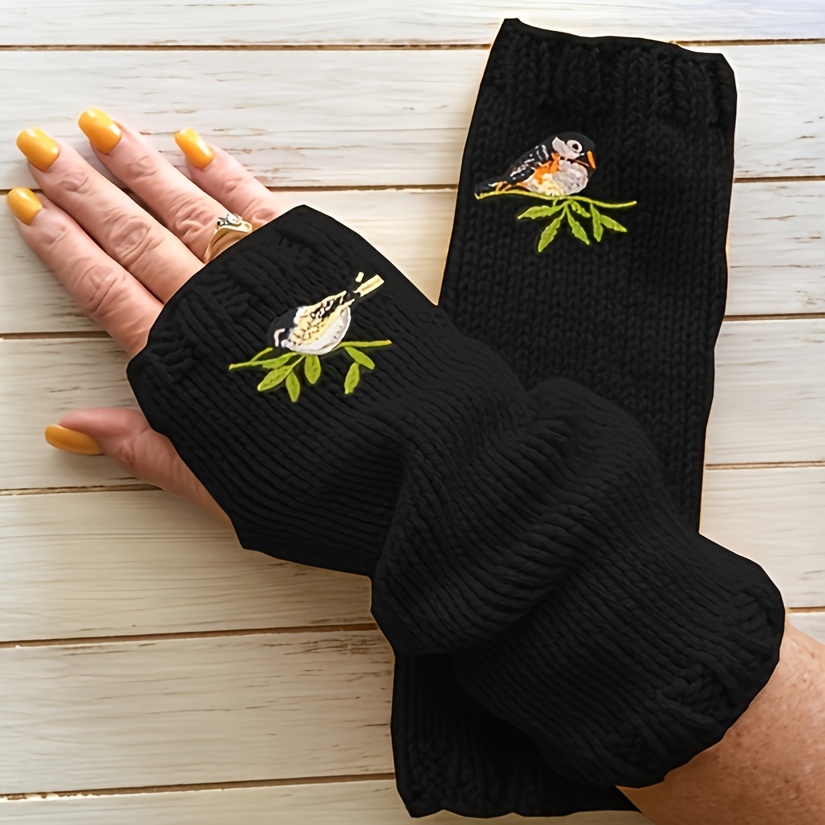 Mitones (guantes Sin Dedos) Largos