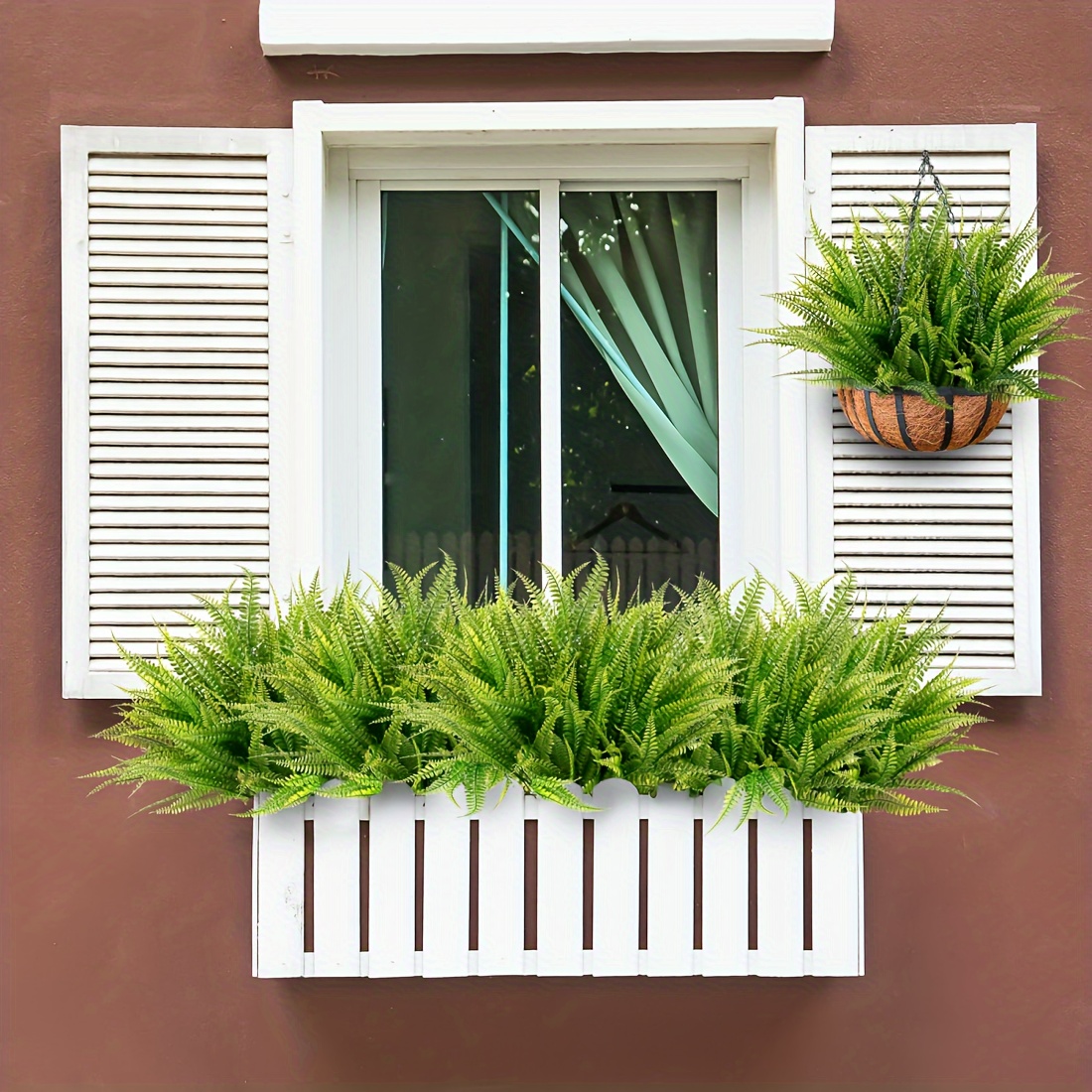 Mophorn Panel De Boj Artificial De 8 Piezas, Resistente A Los Rayos UV Seto Verde De 24 X 16 Pulgadas 4 Cm Cerca De Privacidad Para Decoracion De Jardin Interior Y Exterior 85615487