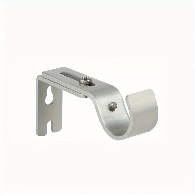 Heavy Duty Adjustable Curtain Rod Brackets Rod Holders Rod - Temu