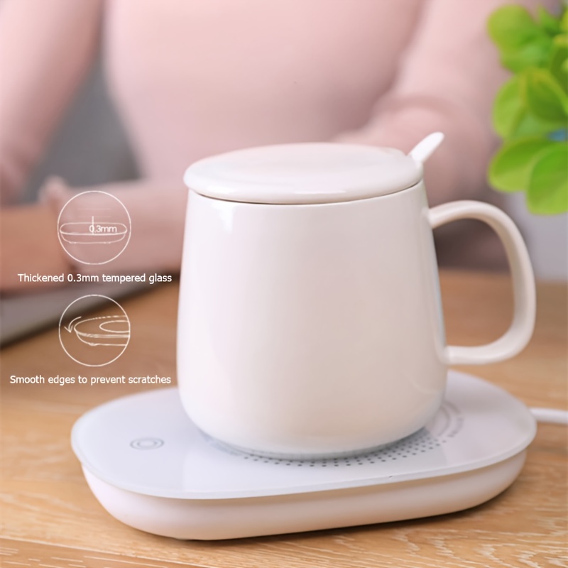 Mini Electric Coffee Mug Warmer Thermostatic Heating Pad Coaster Mat Plate  Home Kitchen Beverage Cup for Tea Milk Cocoa Water - AliExpress