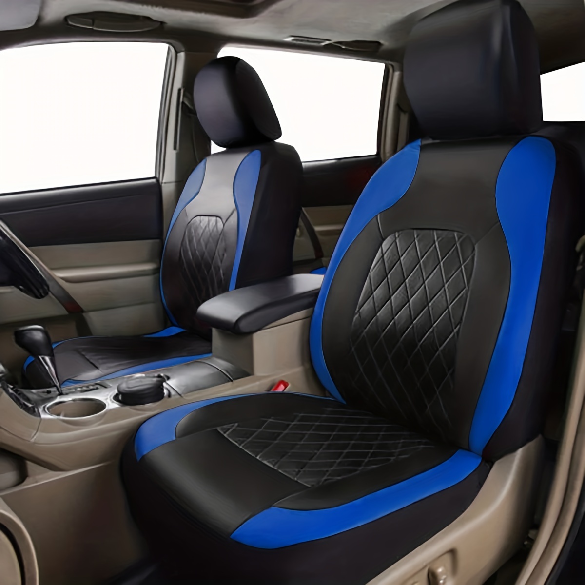 Luxury Pu Leather Seat Covers Full Set 5 Asientos Fundas - Temu Chile