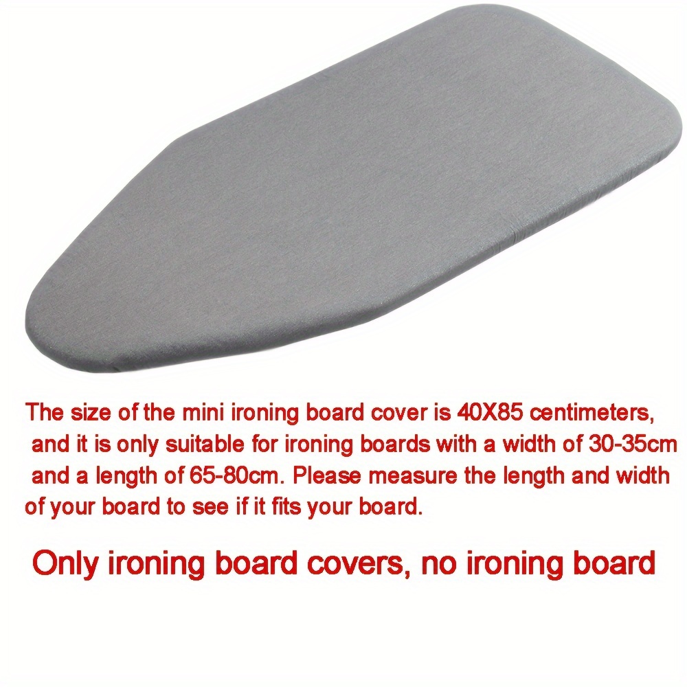 Encasa Mini Ironing Board Covers (28 x 12 inch) Drawstring Tightening with  Thick 3 mm Felt Padding, Easy Fit, Scorch Resistant, Printed - Multiarrow