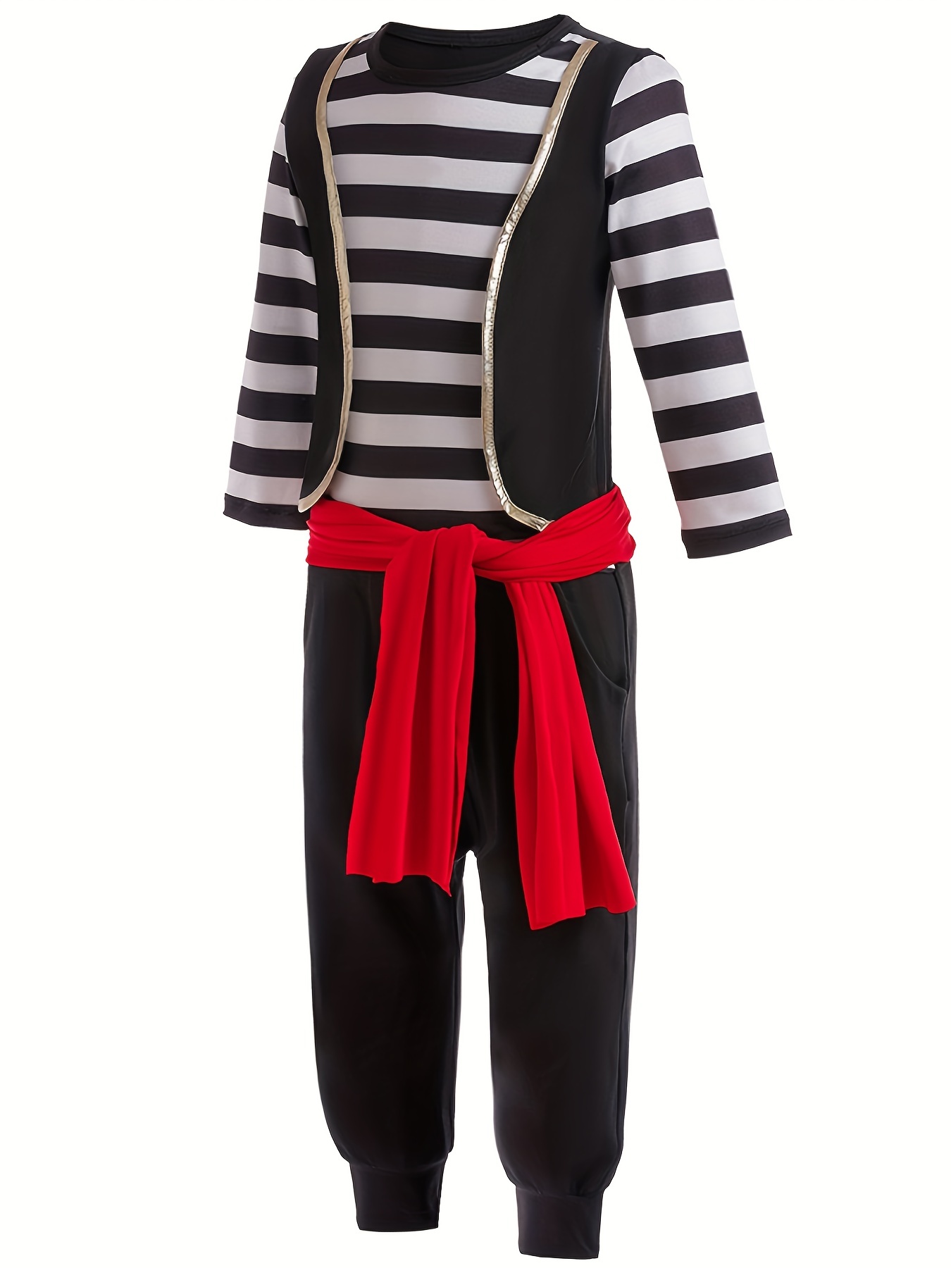 Pirata Bimba Rosso Costume