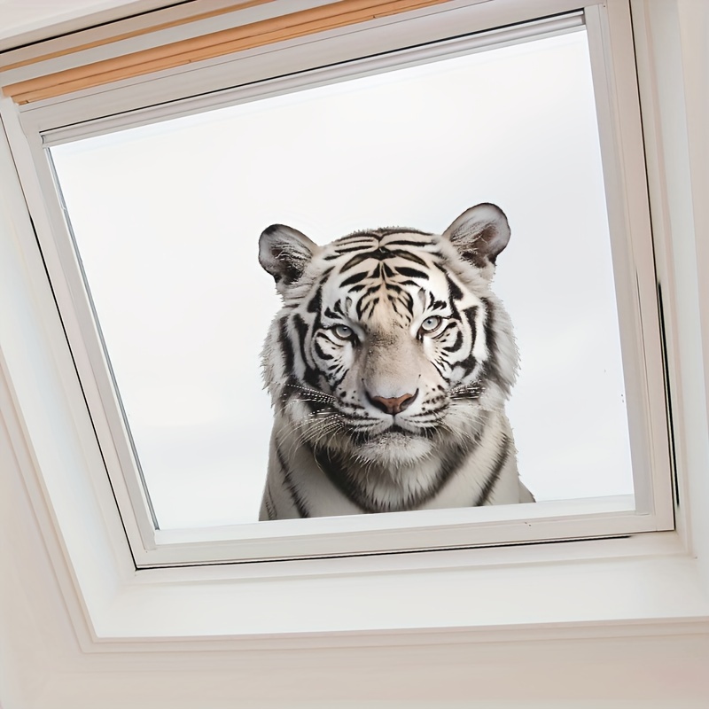1pc Nuevo Adhesivo Pared Tigre Decoración Sala Dormitorio - Temu