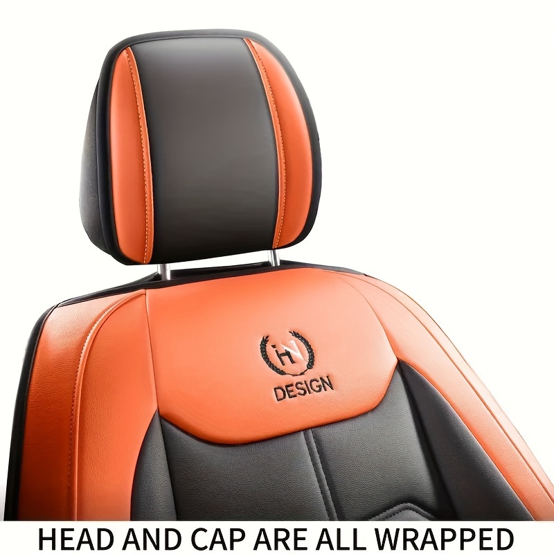 Car Cushion Pu Leather Seat Cover Five seater Car Four - Temu