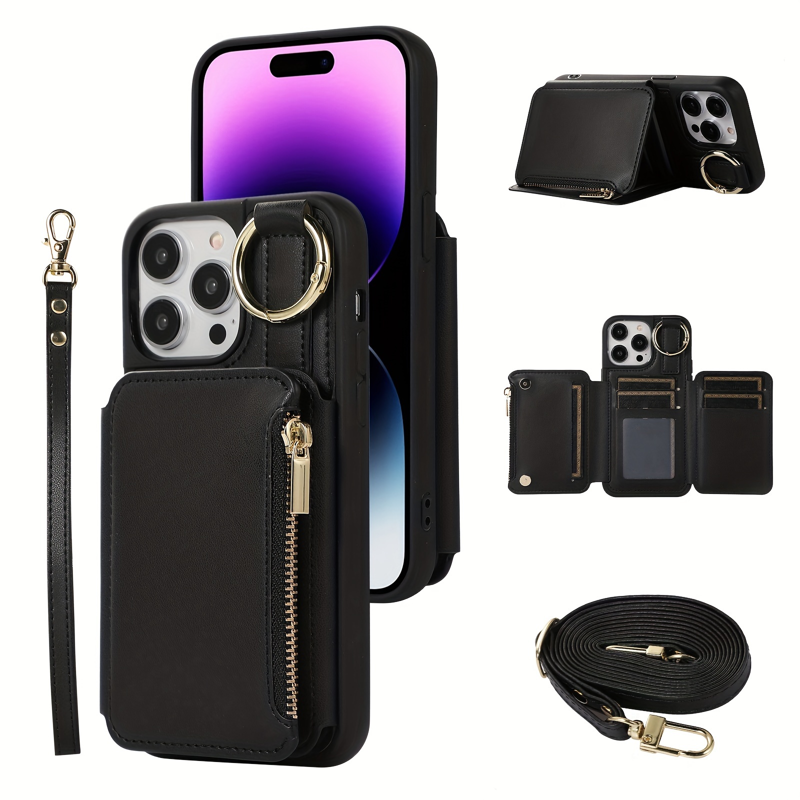 Leather Crossbody Strap Cord, Leather Phone Case