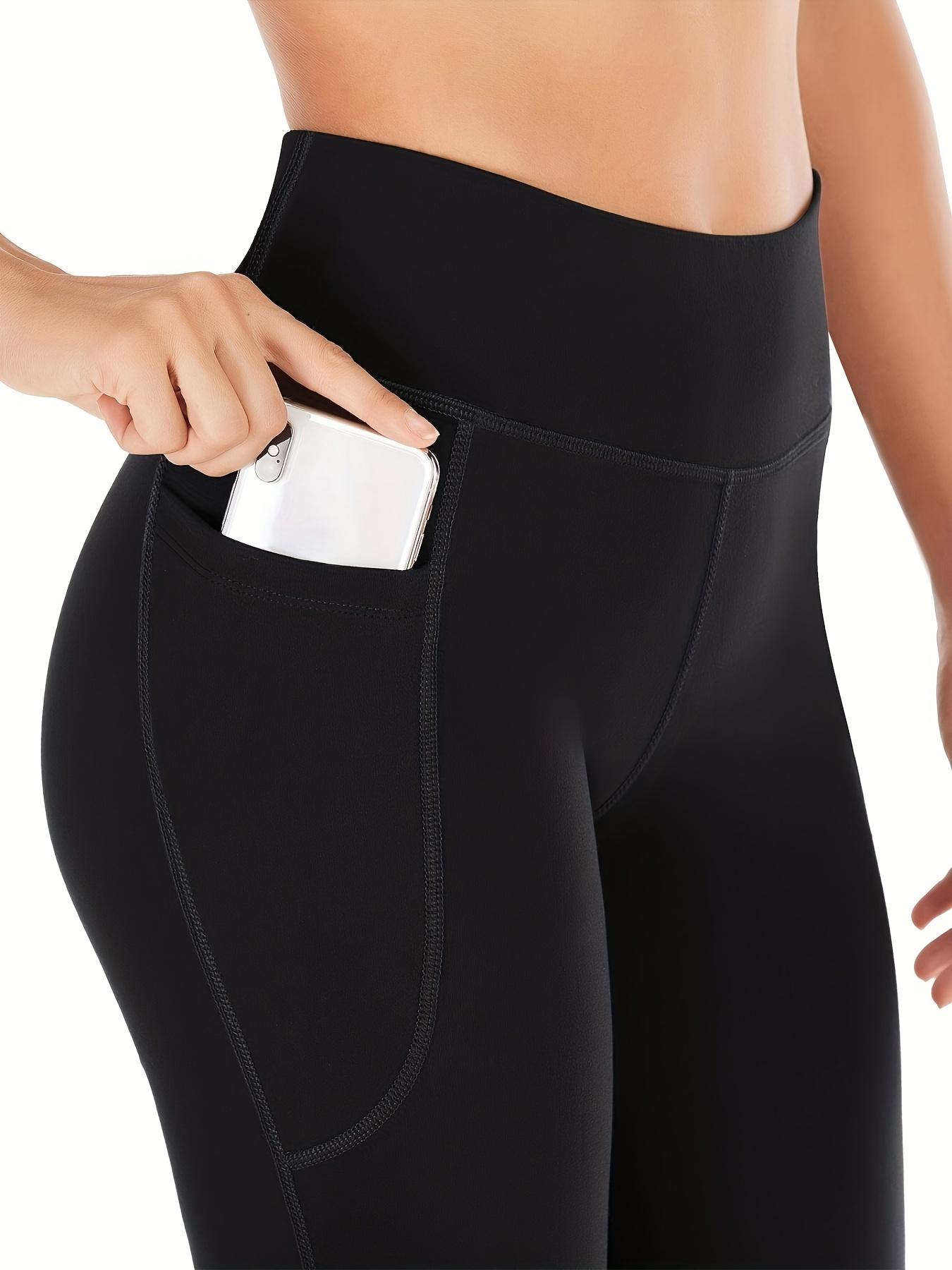 Women's Flare Leggings Pockets Flare Pants Bootcut Yoga - Temu Germany