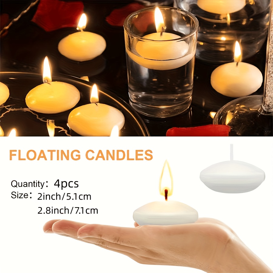 Christmas Floating Candles Diy, Floating Candle Vase Filler