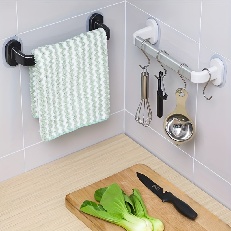 1pc Portable Multifunctional No Drill Cartoon Stick-on Wall Shelf For  Bathroom/kitchen Storage & Organization