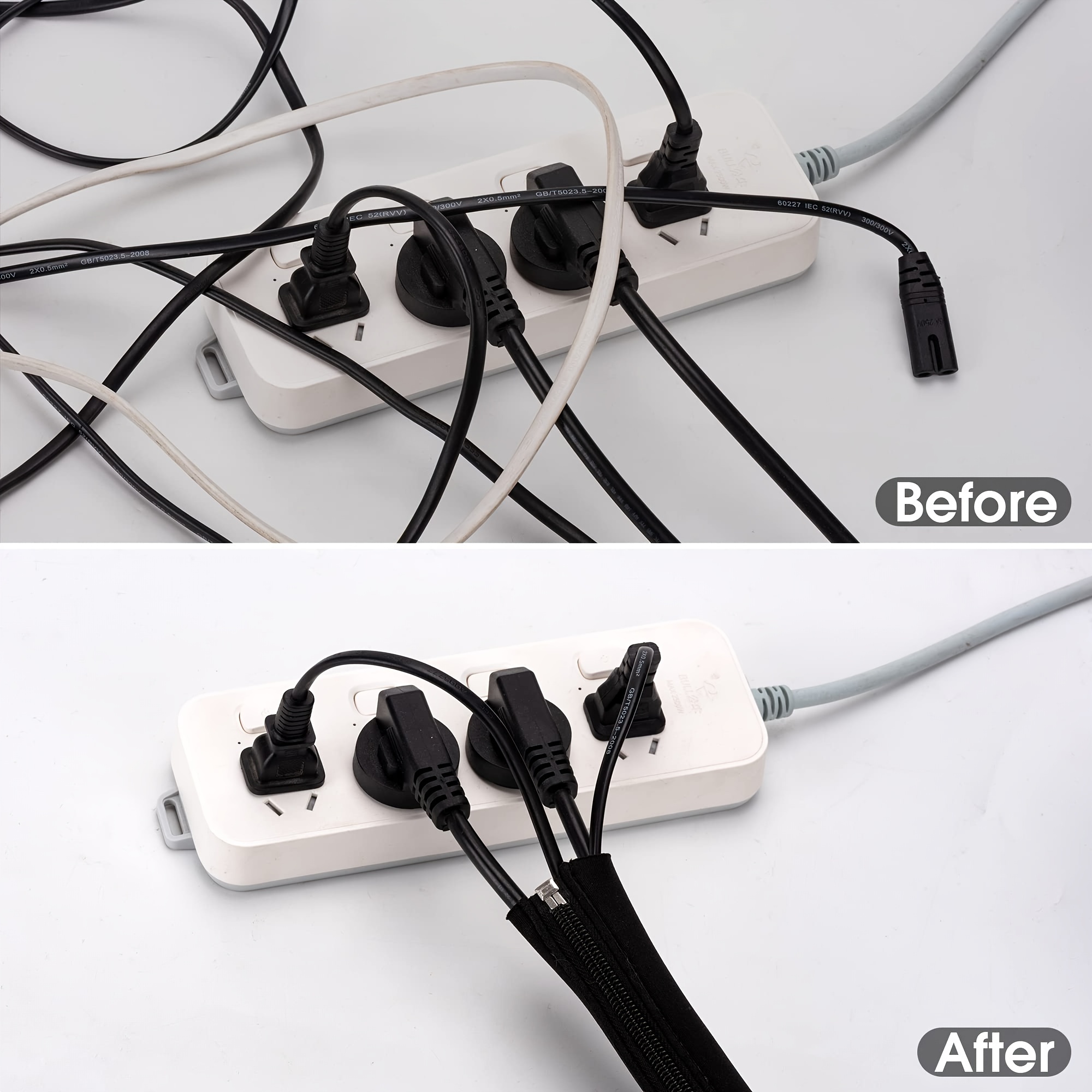 Cord Organizer Cable Hider For Tv Computer Home - Temu