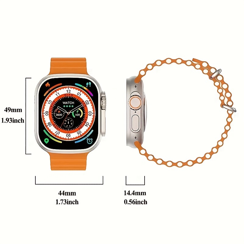 Smart Watch 1.9 inches (49 mm),-