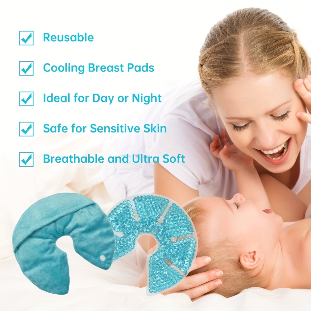 Hot Or Cold Breast Therapy Pads Breast Therapy Gel Bead Ice - Temu