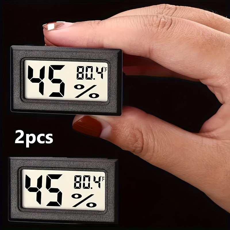 Mini Digital Thermometers, Fahrenheit Display, Embedded, Indoor