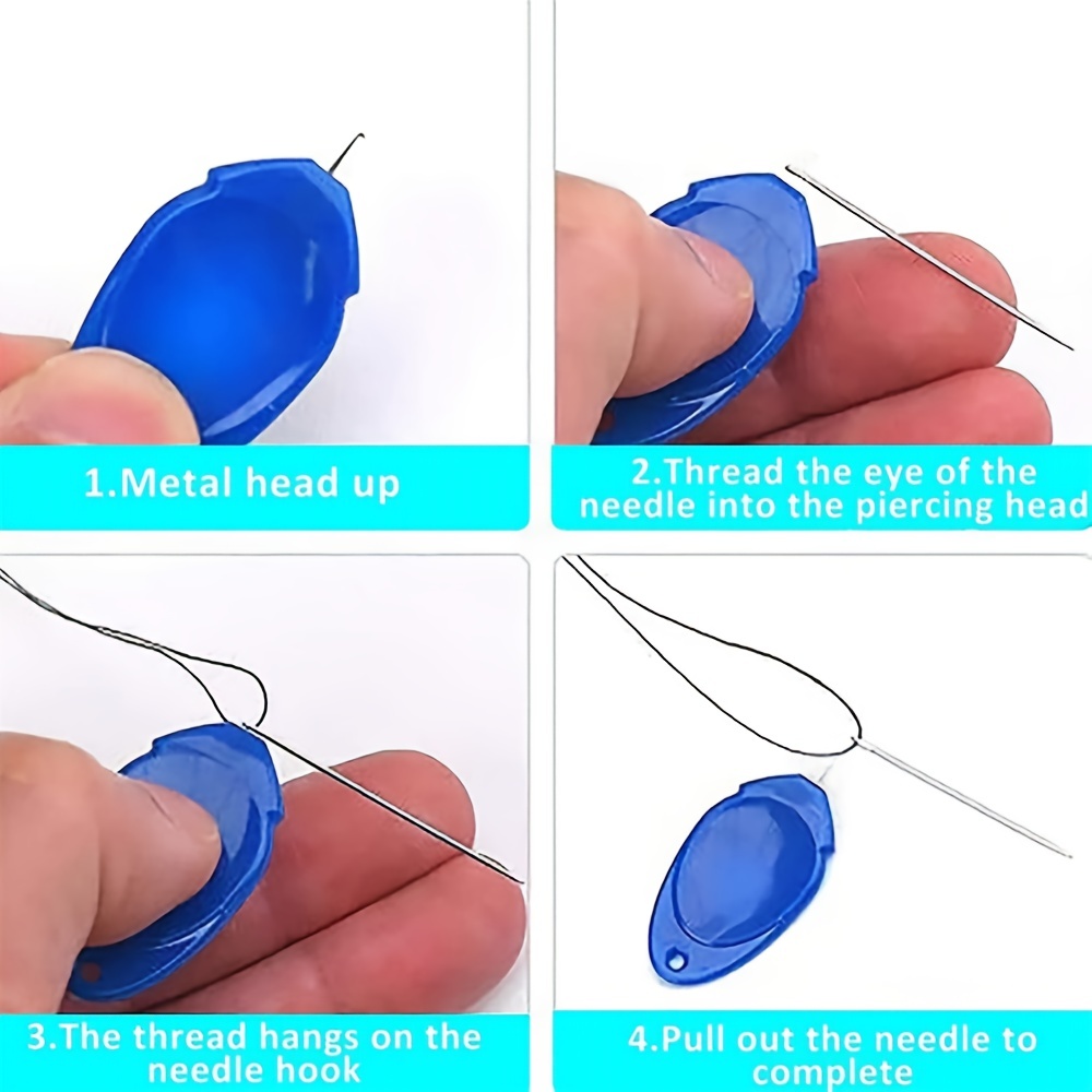 10 20pcs Needle Threader For Hand Sewing Plastic Needle - Temu
