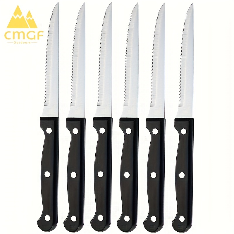 Electric Steak Knife, Detachable Stainless Steel Electric Knife Cutting  Non-rust Serrated To Food Cutting Knife Steel Tooth Meat Cutting - Temu