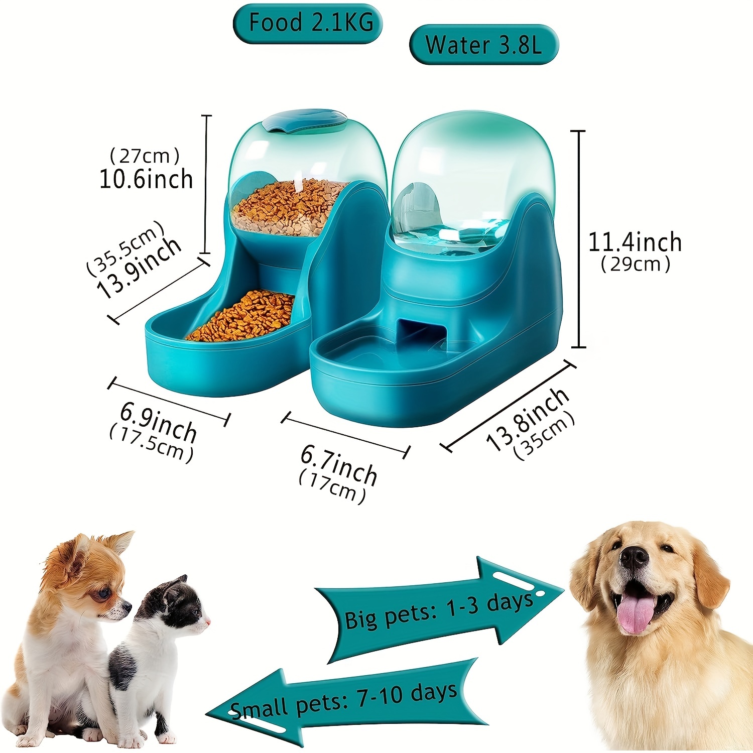 Automatic Pet Feeder: Keep Your Dog Or Cat Fed With A - Temu