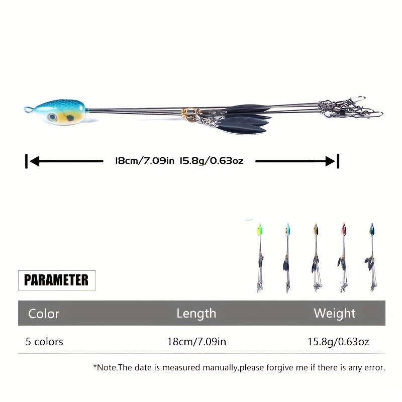 5 Arms Umbrella Rigs: Catch Bass Popular Fishing - Temu