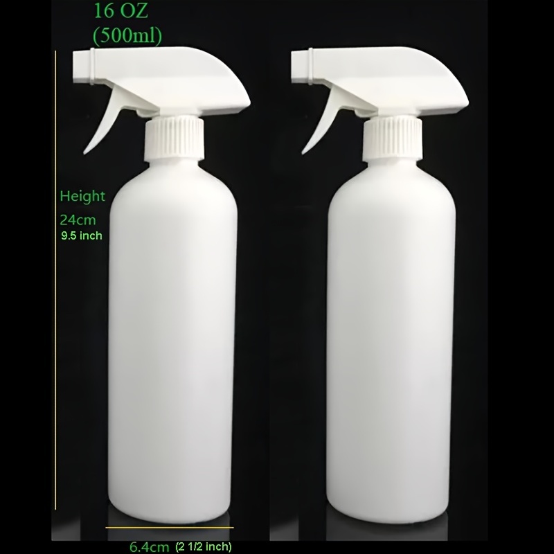 Plastic Spray Bottles White Strong Mist For Cleaning - Temu