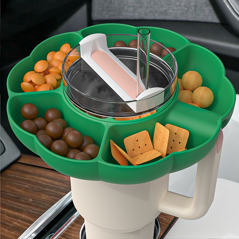 Water Bottle & Snack Holder - Green