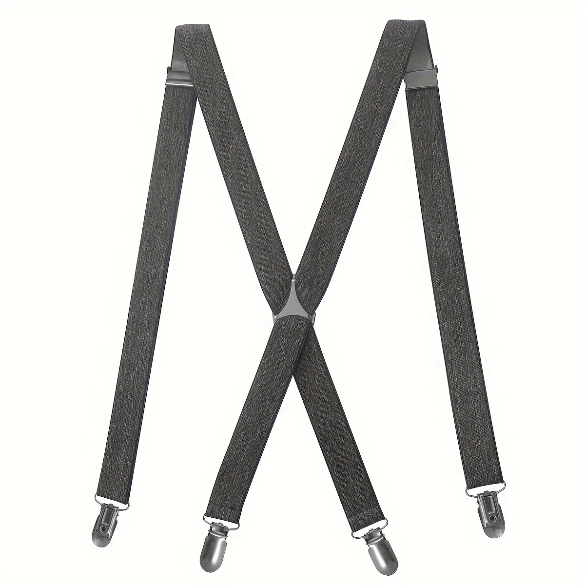 Mens Side Clip Suspenders Suspenders With Back - Jewelry & Accessories -  Temu