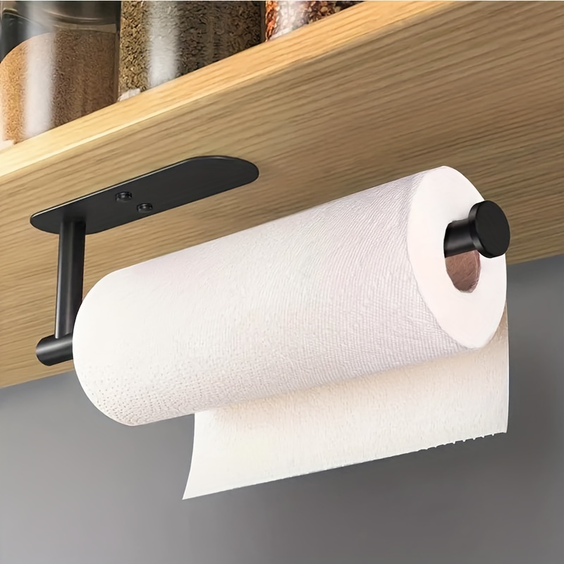 Wall mount paper best sale towel holder no screws