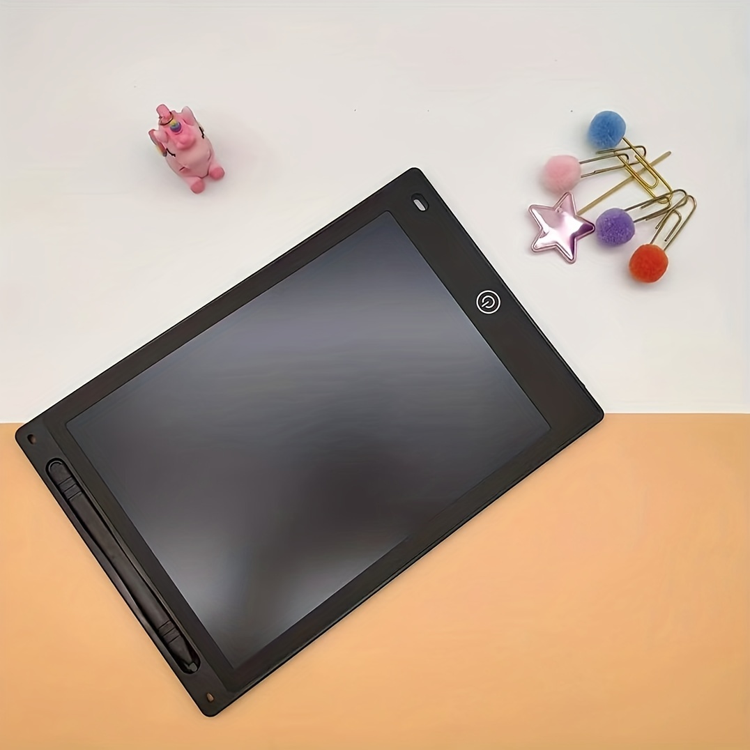 Tablet de escrita LCD de 30,48 cm / 12 polegadas, escrita digital eletrônica, tela colorida, papel de caligrafia, desenho, tablet, presente para crianças e adultos em casa, escola e escritório, brinquedos infantis, crianças